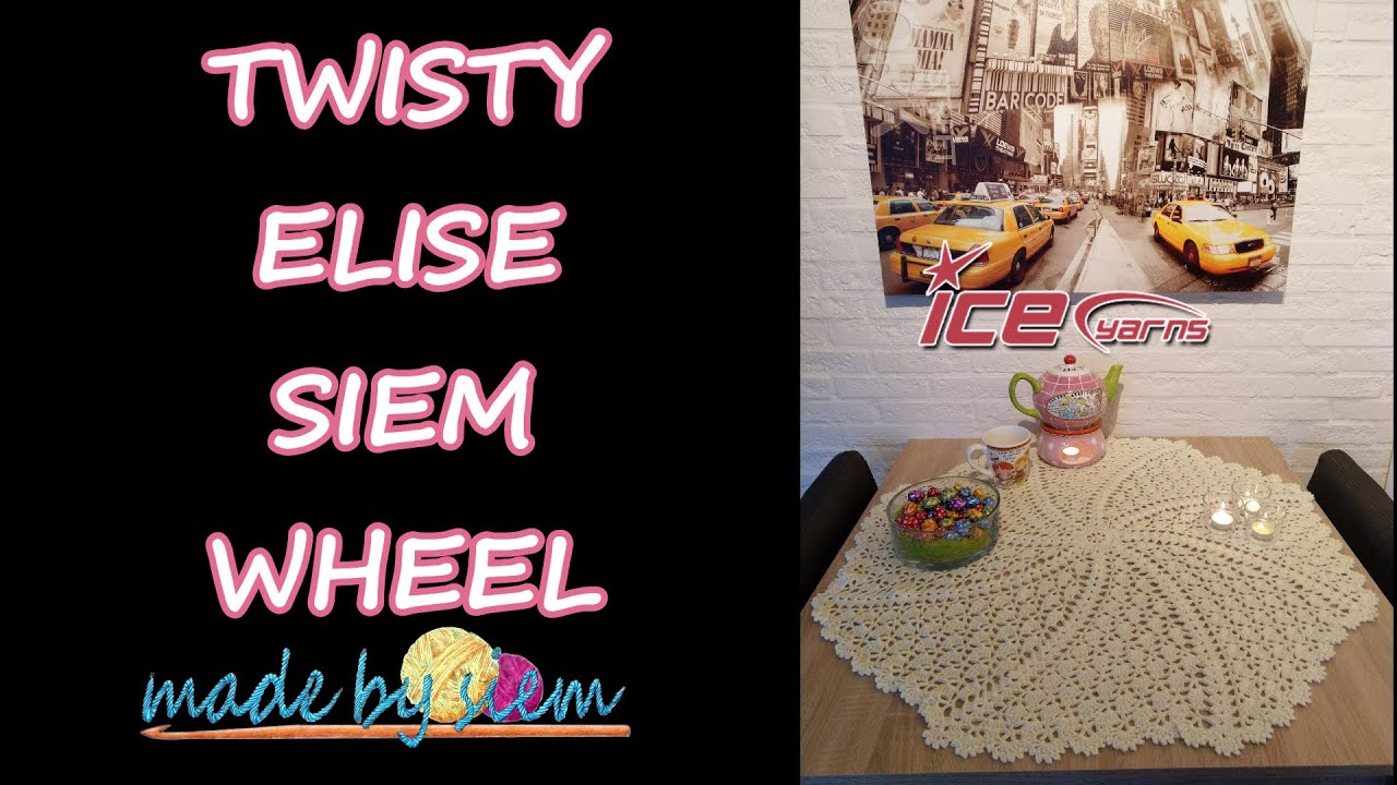 MADE BY SIEM - TWISTY ELISE - SIEM WHEEL KLEED V2.0 - HAKEN - TUTORIAL - NEDERLANDS