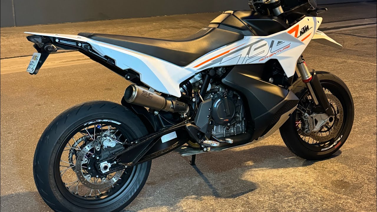 Canyon Riding KTM 790 ADV SUPERMOTO