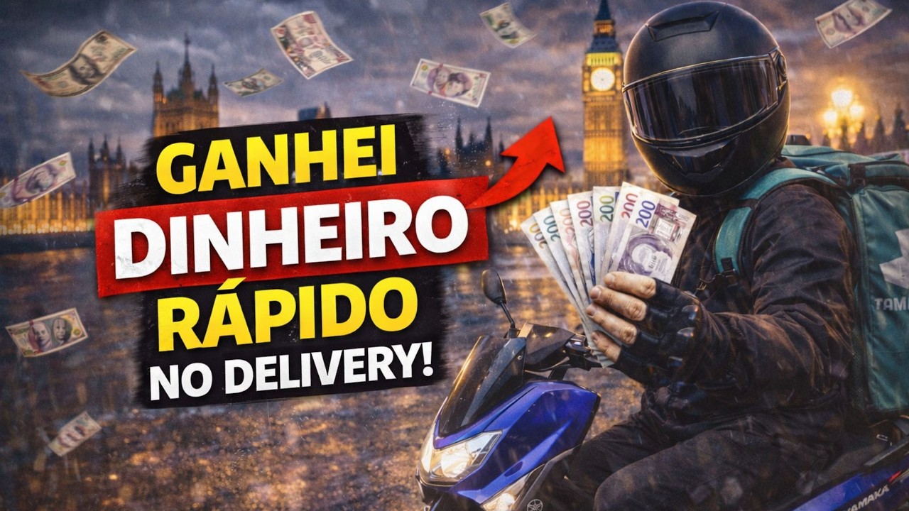 Ganhei dinheiro RÁPIDO fazendo entrega com a Nmax
