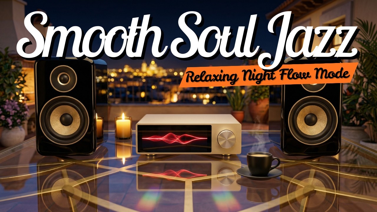 Smooth Jazz & Soul R&B – Soft Night Flow for Focus & Chill