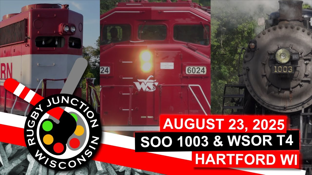 Wisconsin & Southern T4 and SOO 1003 at Hartford WI