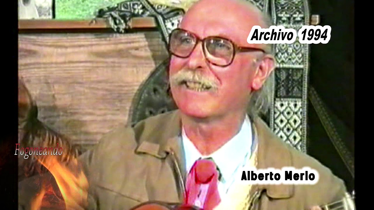 Alberto Merlo visito mi programa Fogoneando haya lejos y hace tiempo archivo 1994