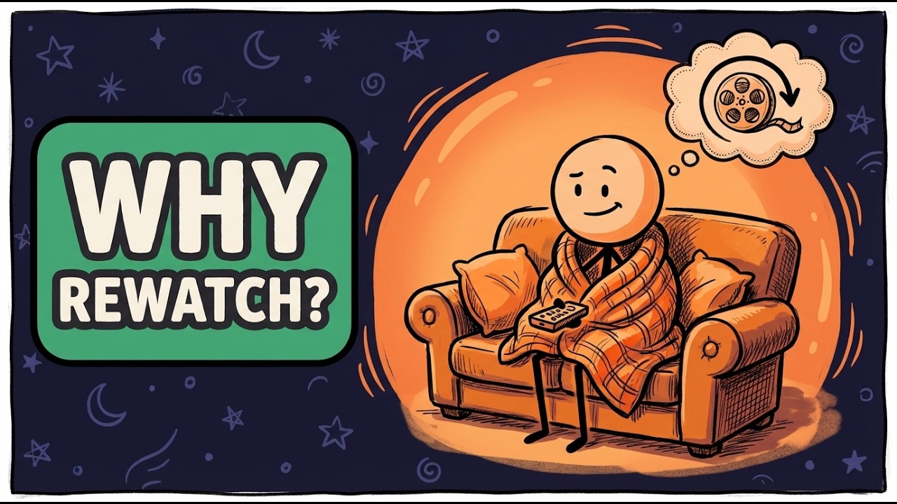 The Psychology of People Who Rewatch the Same Movies and Shows