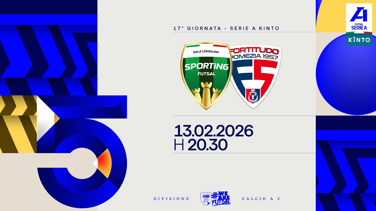 Sporting Sala Consilina-Fortitudo Pomezia 5-0 | 17ª giornata | Serie A KINTO 2025/2026
