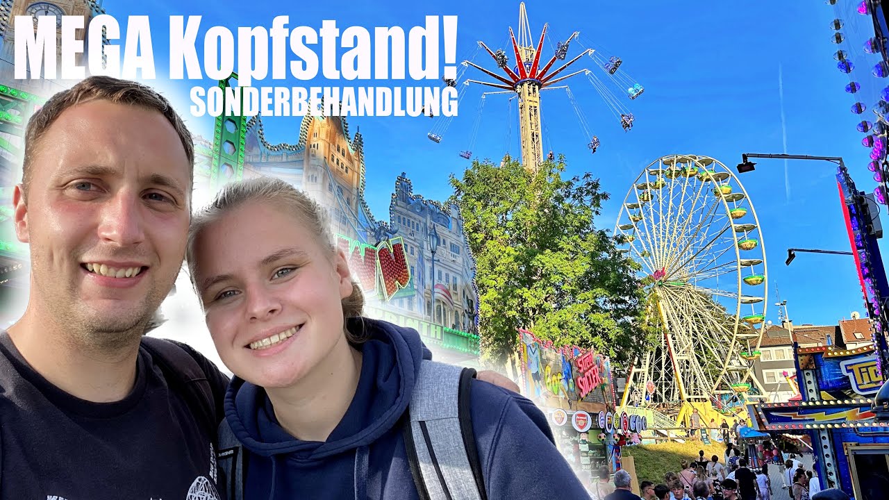 NEUES 40 Meter Fahrgeschäft auf der Kirmes Schwelm 2023 | Vlog
