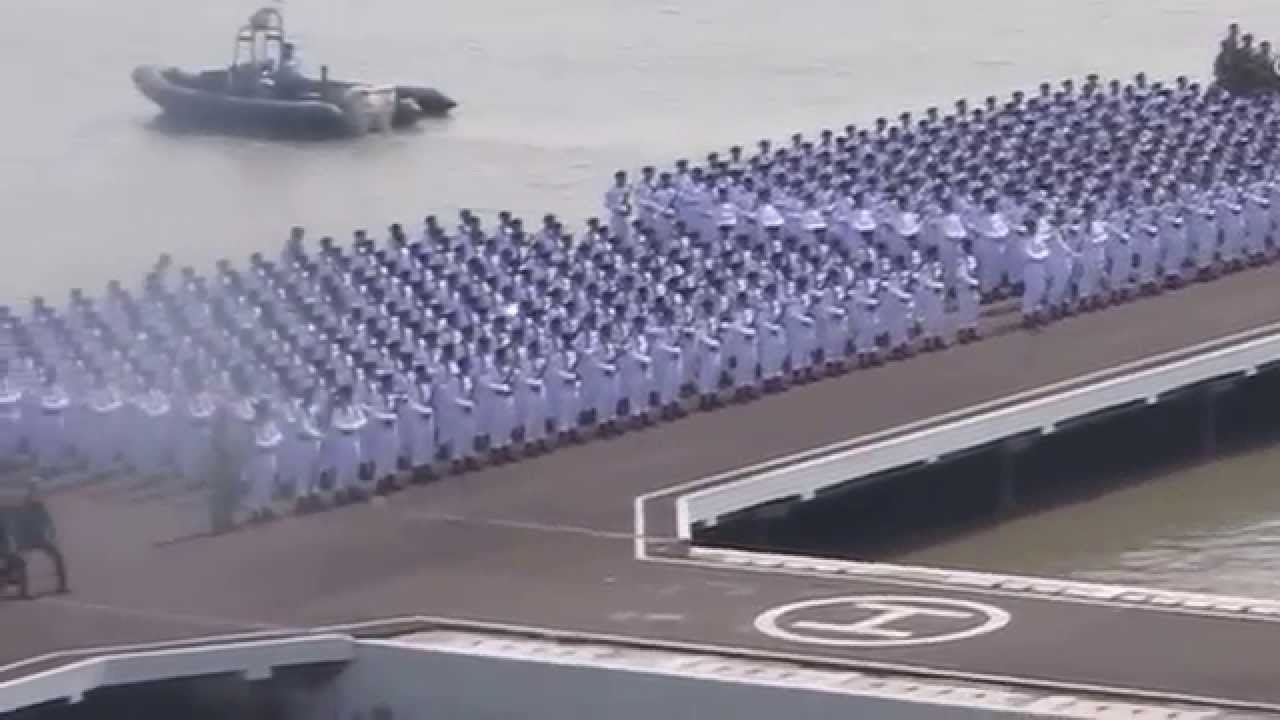 1.  Upacara HUT 69 TNI - Koarmatim  Surabaya 2014 - Parade