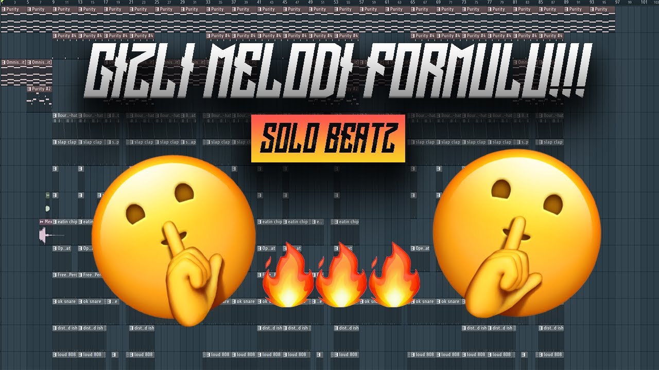 BEAT NASIL YAPILIR | MUZIK TEORISI BILMEDEN INANILMAZ MELODILER | SOLO BEATZ (FL STUDIO 12)