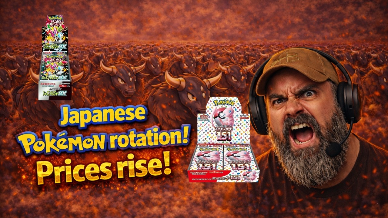 Japanese Booster Boxes Rise in Price, what does this mean for English Pokemon Products?