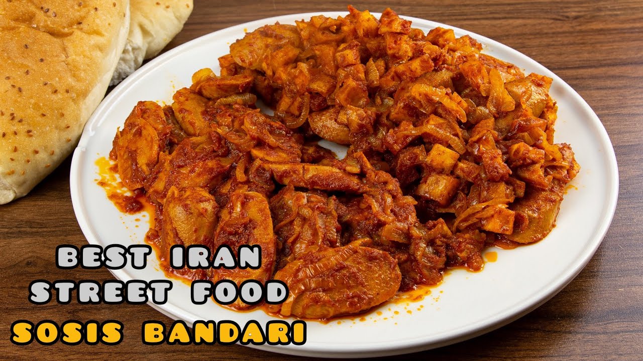 Sosis Bandari, Best Iranian street food | easy Fast Food Recipes You Can Make AT Home