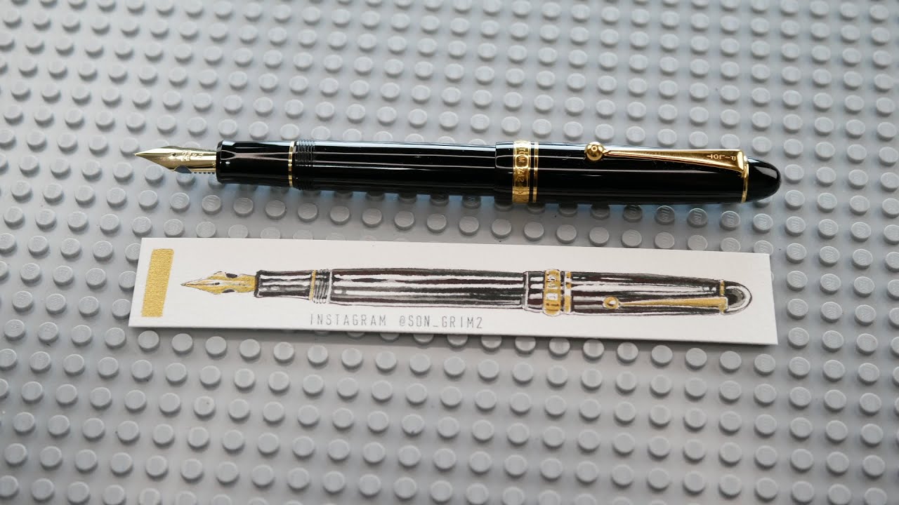 펜그리기 시리즈 - PILOT custom 742만년필 그리기