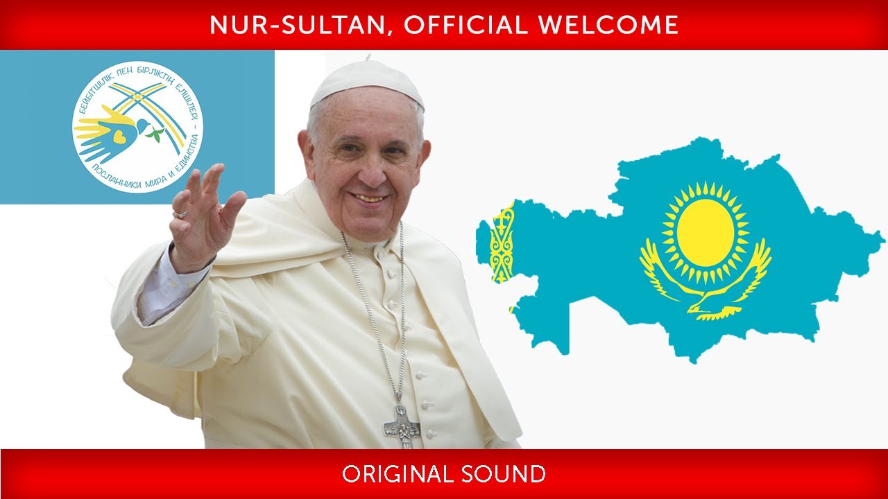 13 September 2022, Nur-Sultan, Official Welcome Pope Francis