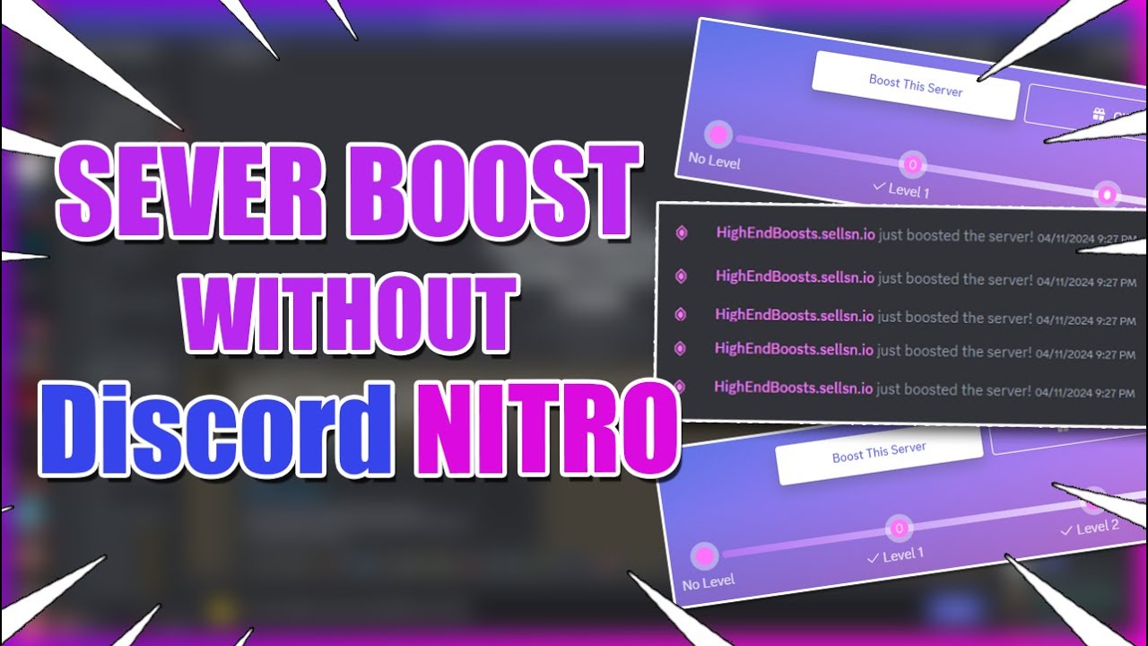 How to Boost A Discord Server With & Without Nitro (2024)