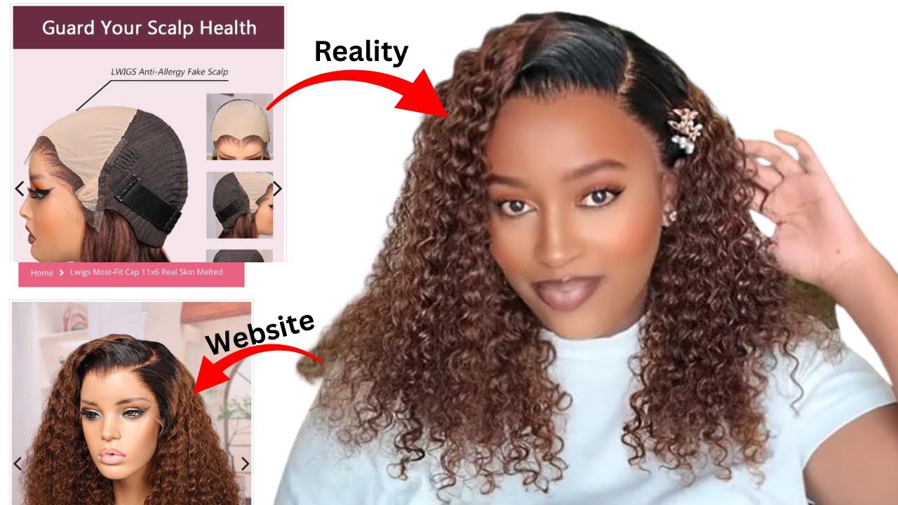 GRWM: 3D  LACE😲 I found the MOST NATURAL HAIRLINE in a WIG! Glueless Curly Wig Install FT LWIGS.