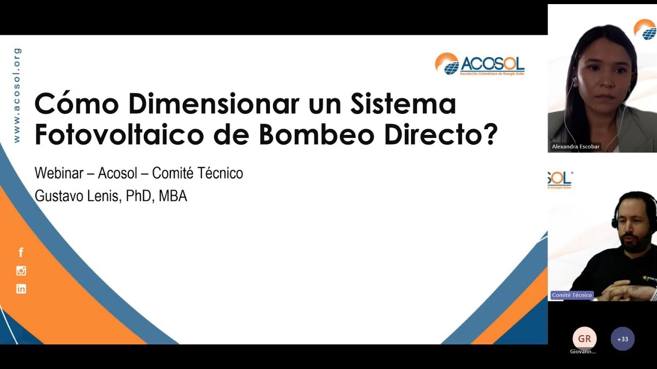 ¿Cómo dimensionar un sistema fotovoltaico de bombeo directo?