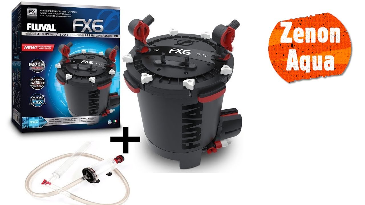 Unboxing Fluval FX6 + Gravel Vac Kit (filtr+odmulacz)