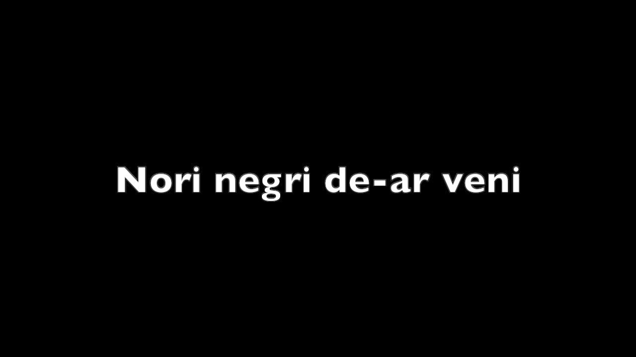 Nori negri de ar veni - Negativ Crestin