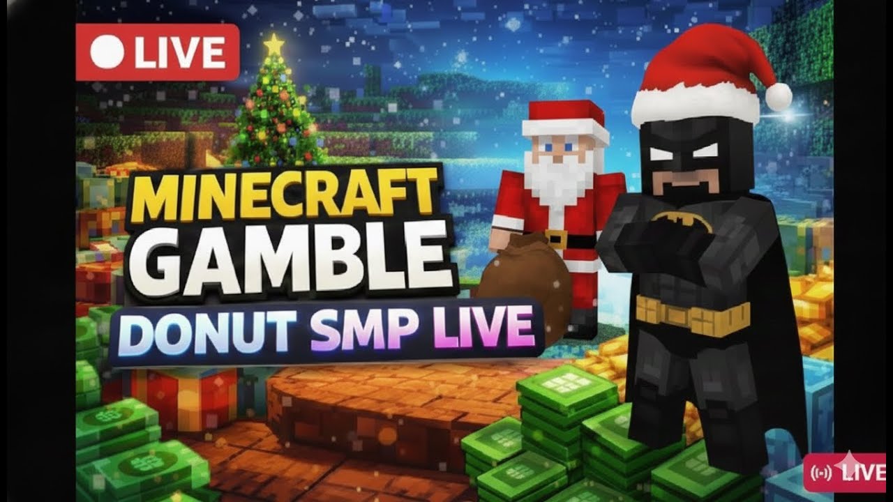 🔴DONUTSMP LOOTDROP TIME🔴