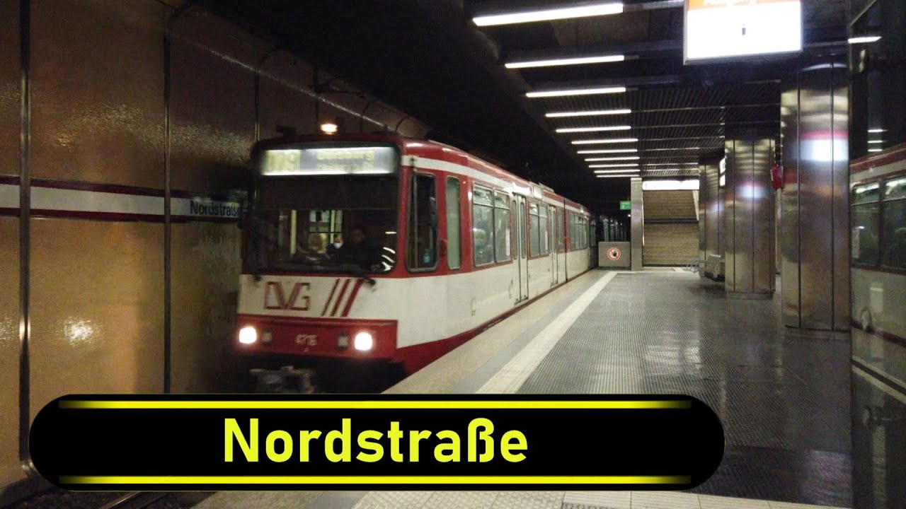 Stadtbahn Station Nordstraße - Düsseldorf 🇩🇪 - Walkthrough 🚶