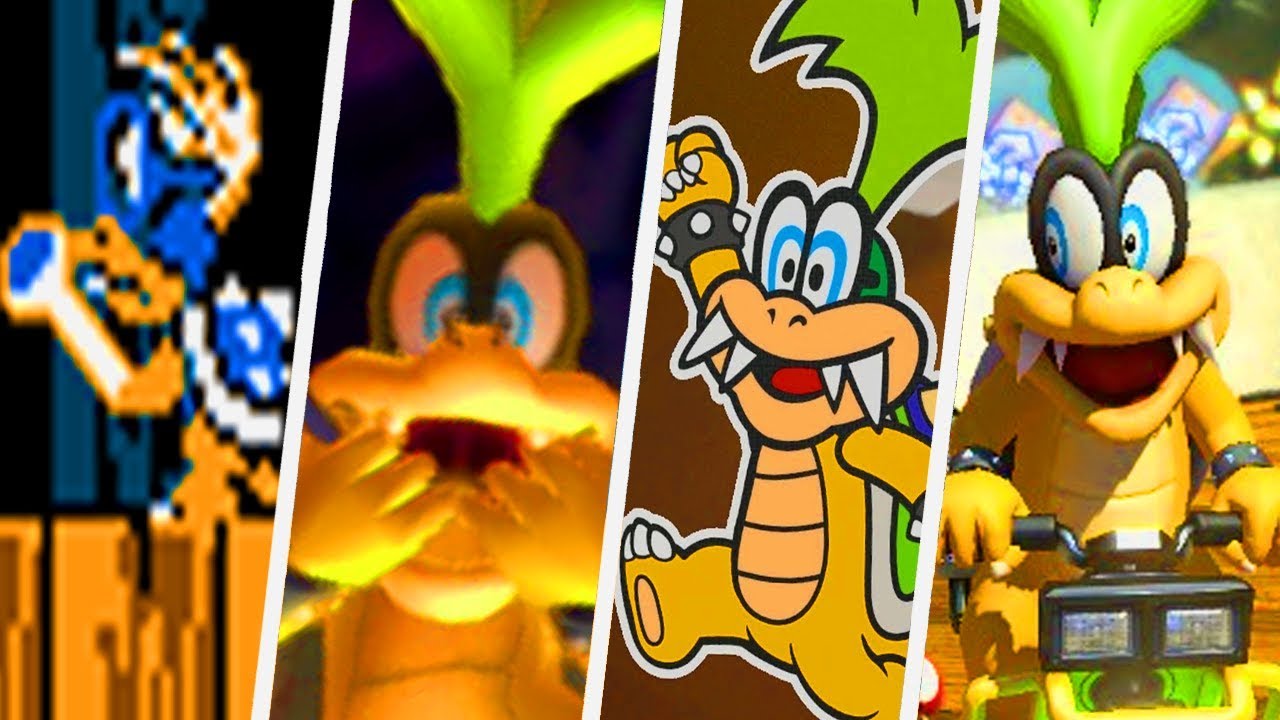 Evolution of Iggy Koopa (1988 - 2017)