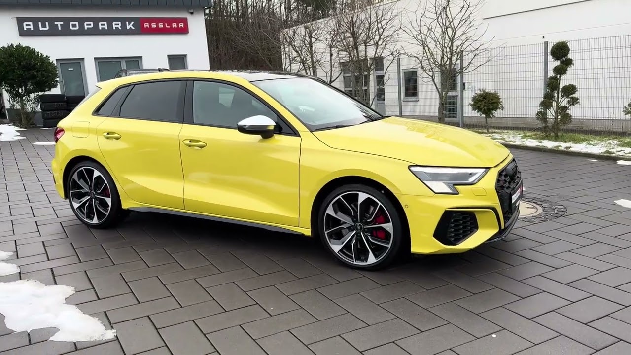 AUDI S3 gelb
