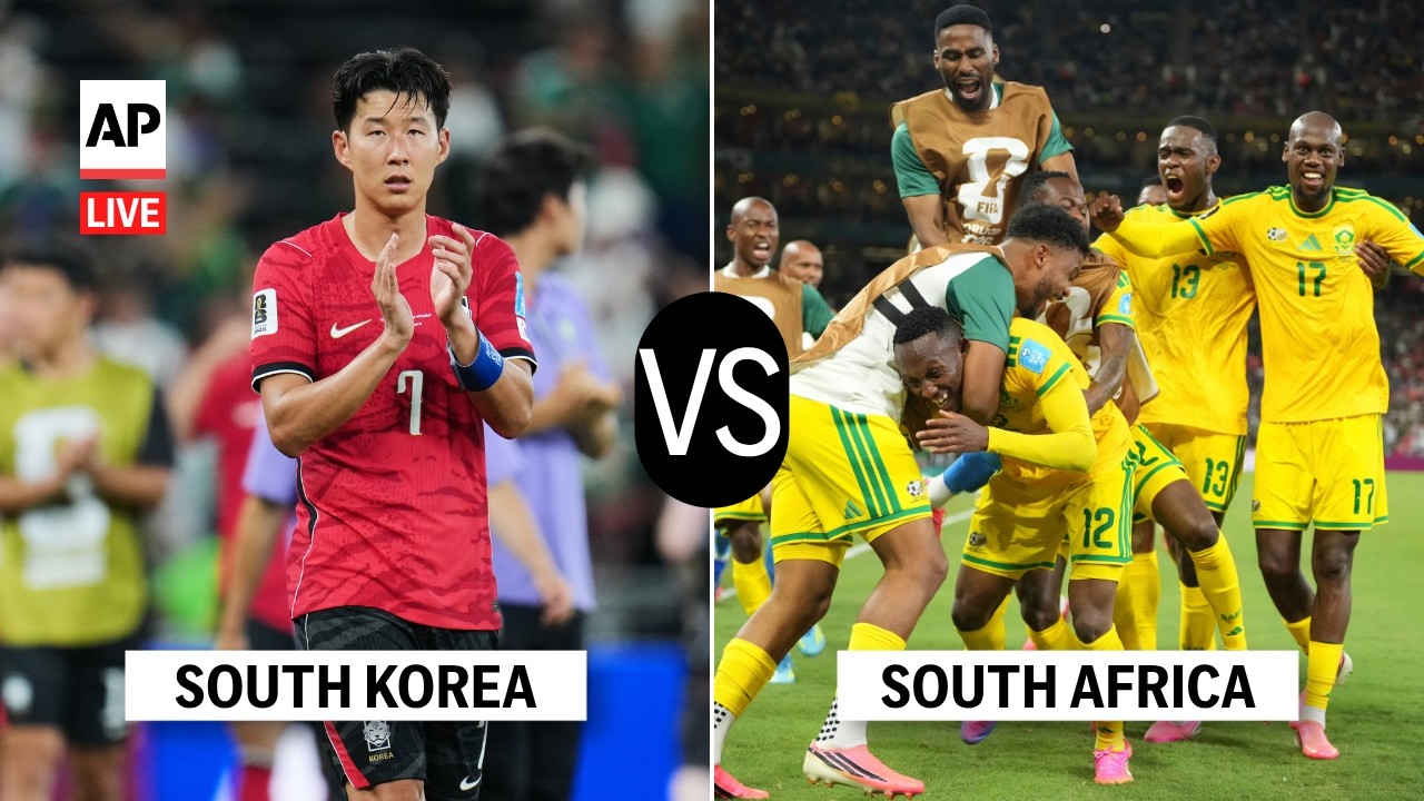 South Korea vs South Africa: LIVE watch party of 2026 World Cup