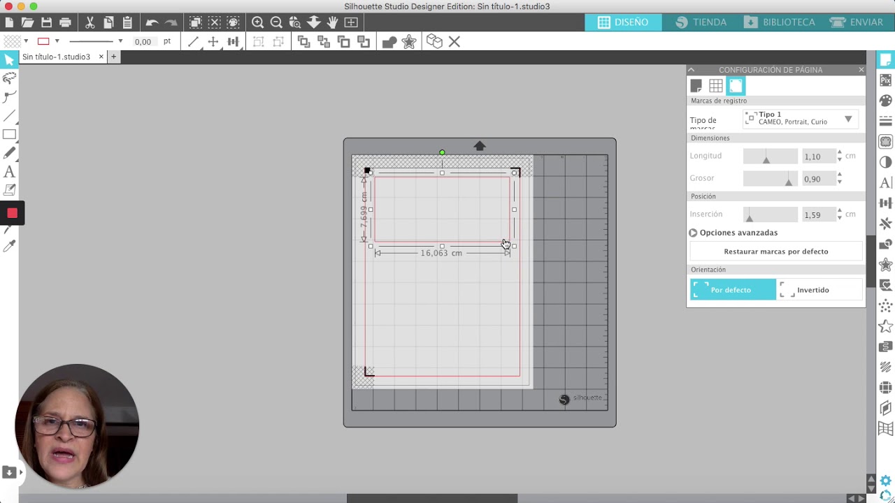 Silhouette Cameo PRINT AND CUT  Parte 1