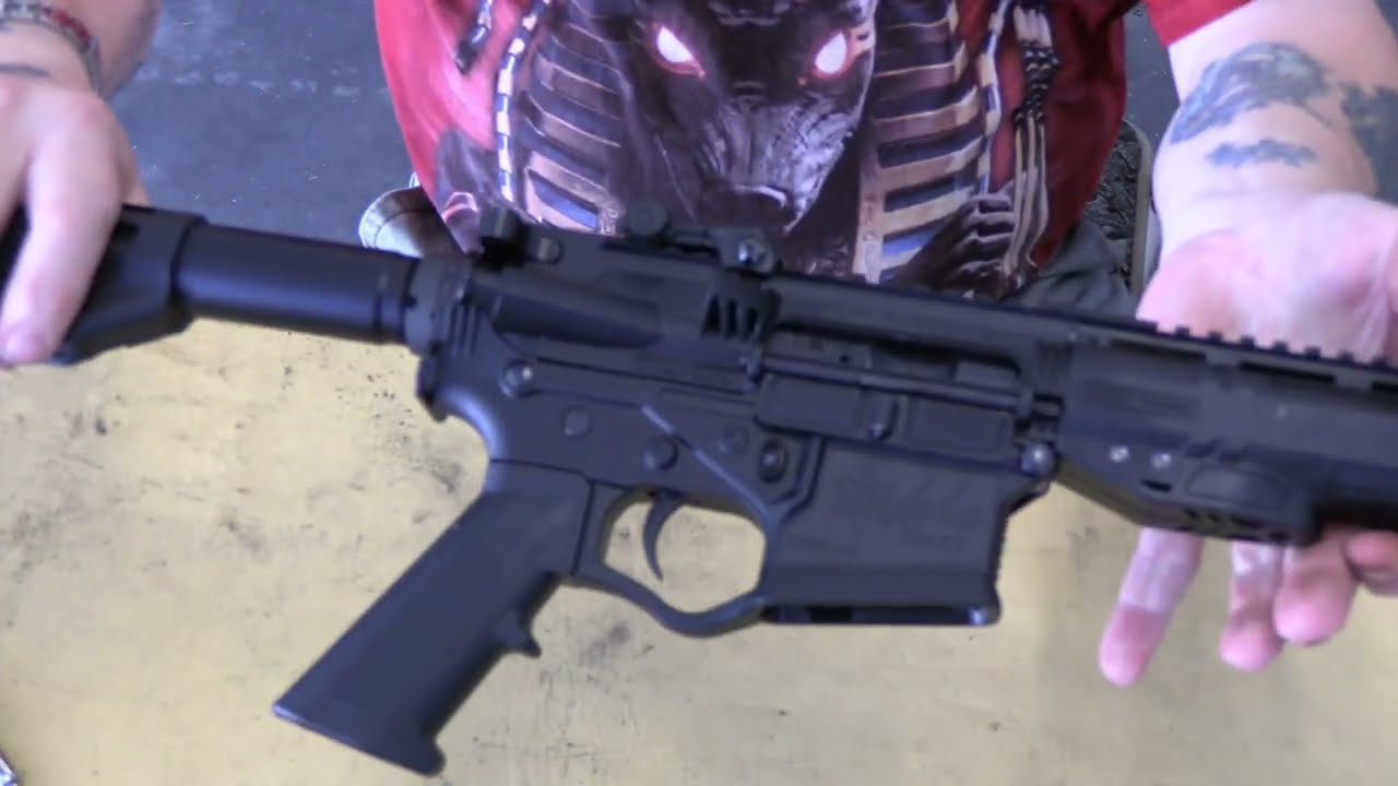 Разборка пистолета ATI Alpha Maxx Polymer AR 15