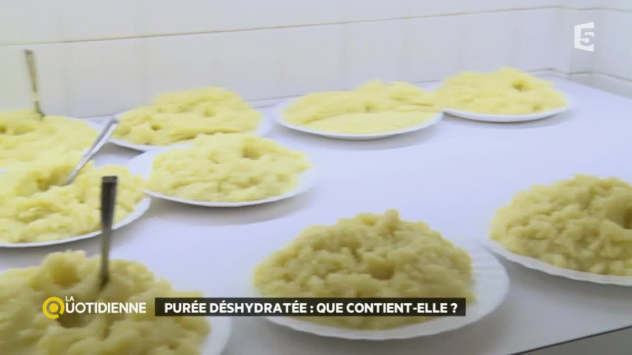 Purée déshydratée : que contient-elle ?