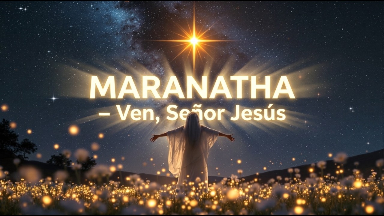 Cantos Celestiales | Maranatha – Ven, Señor Jesús (Apocalipsis 22:20) 🙌🔥 | Música Cristiana
