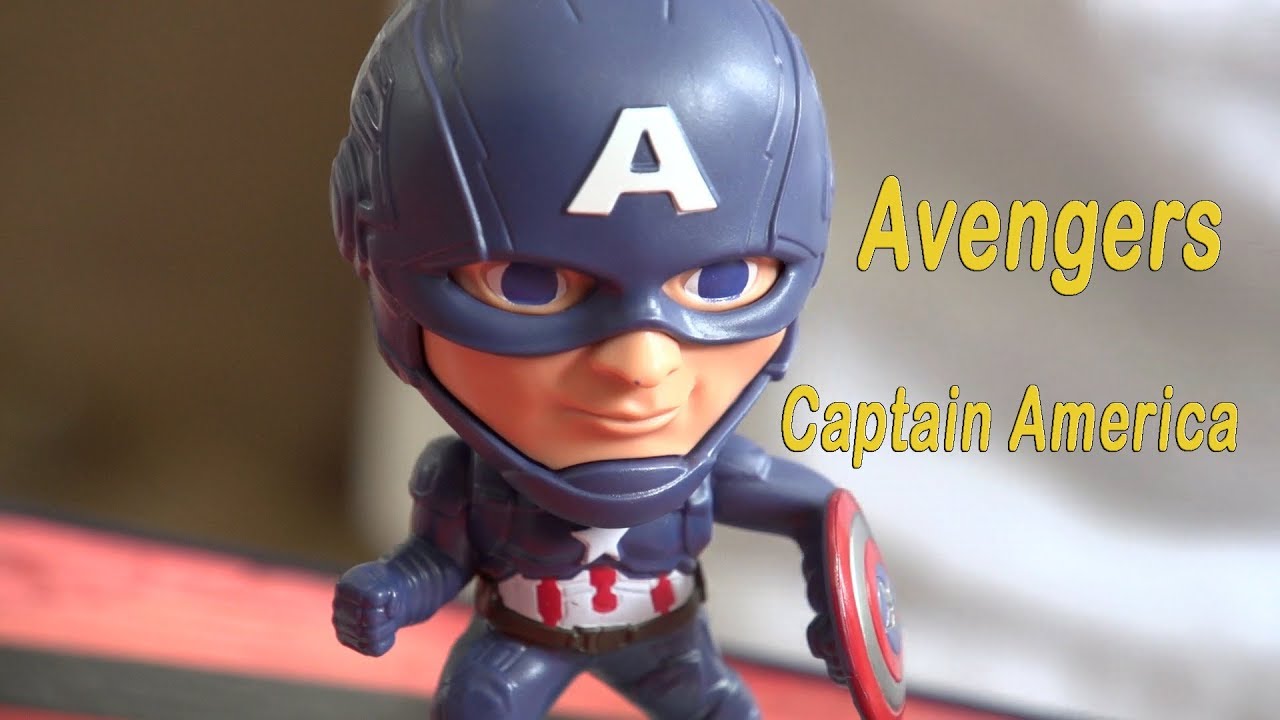 Avengers Captain America Mc Donald Toys Surprise Video for Kids Jason