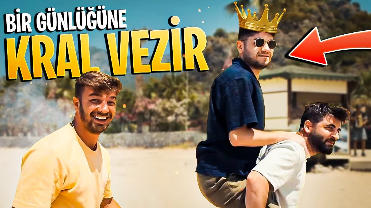 BİR GÜNLÜĞÜNE KÖLE OLMAK! (KRAL VEZİR)