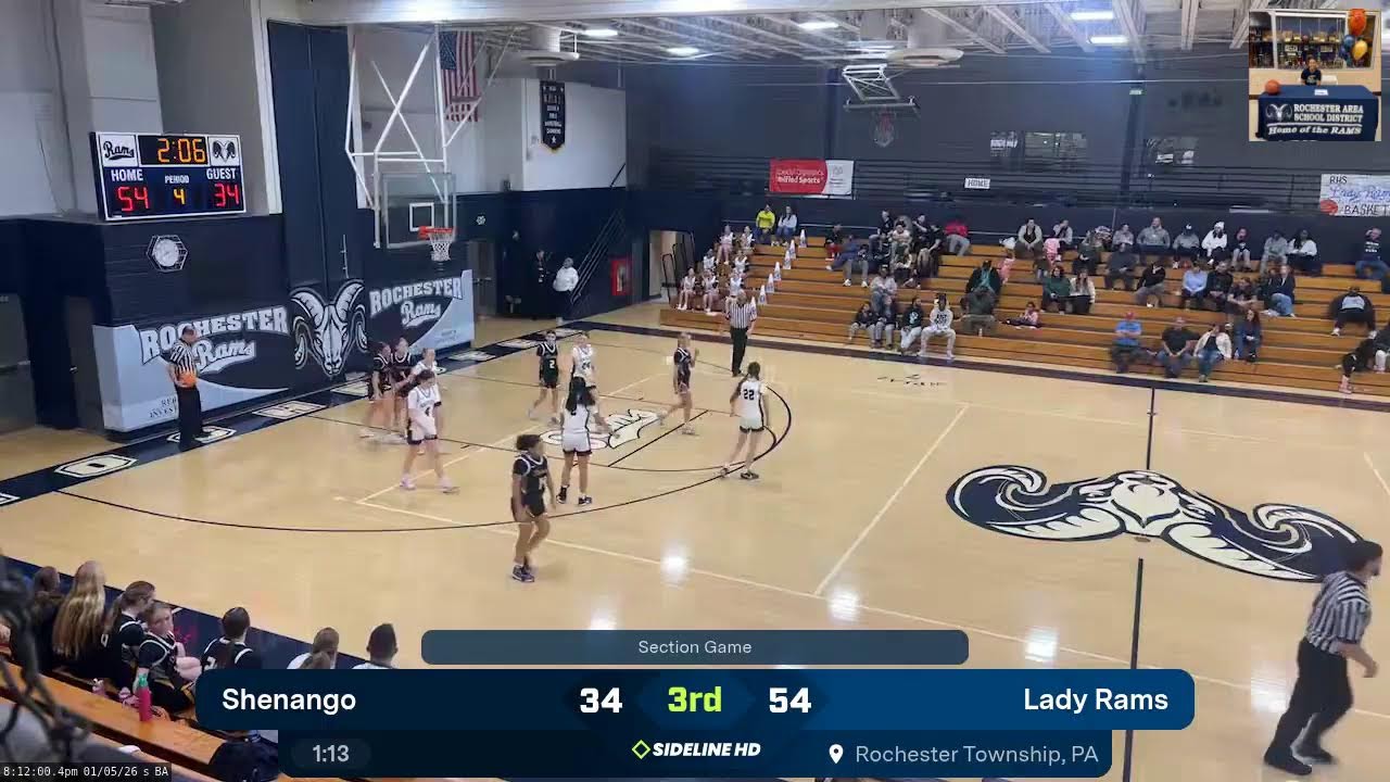 Lady Rams vs. Shenango (2026.01.05)