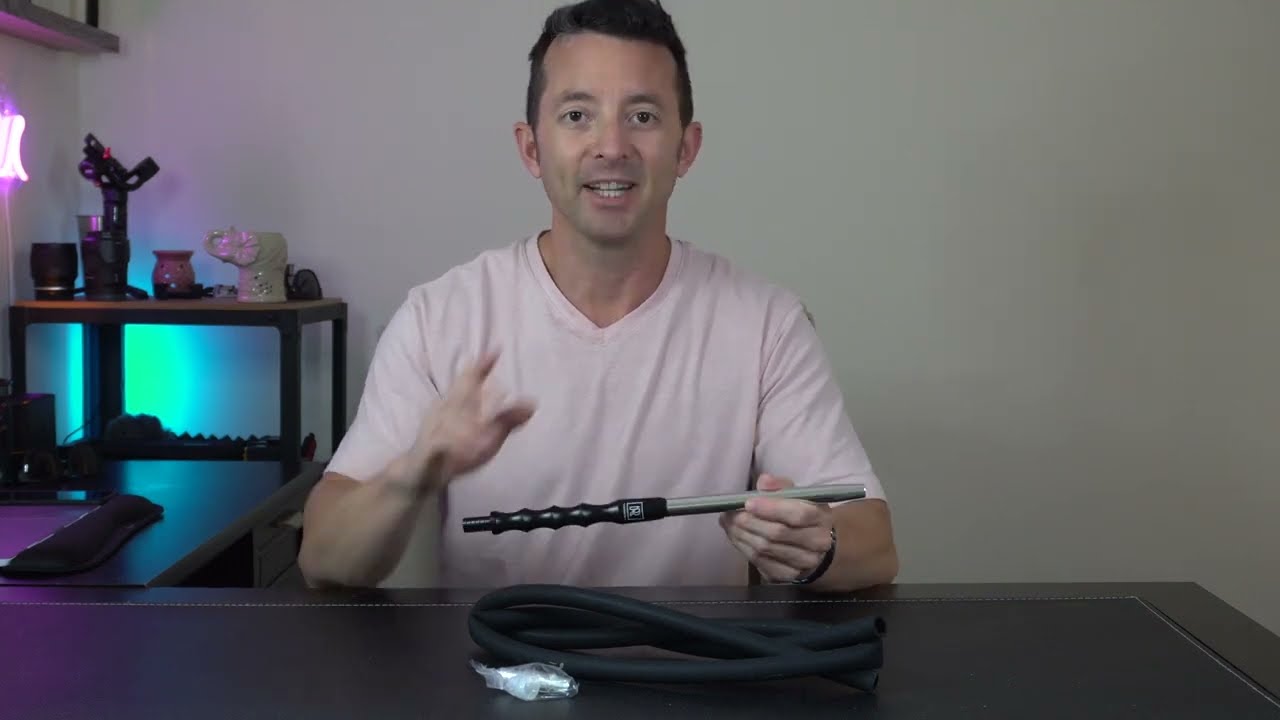 Unboxing of the PREMIUM Silicone Hookah Hose with Hookah Adapter & Mouthpiece