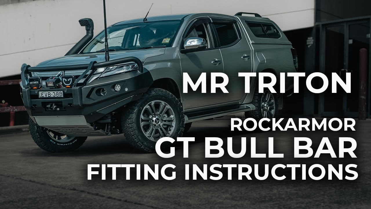 MR Triton Rockarmor GT Bull Bar (новая инструкция по установке)