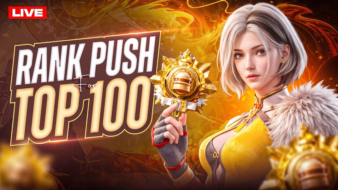 TOP 1 CONQUEROR RANK PUSH IN BGMI 🔥 #bgmi #bgmilive #shortsfeed #shortslive