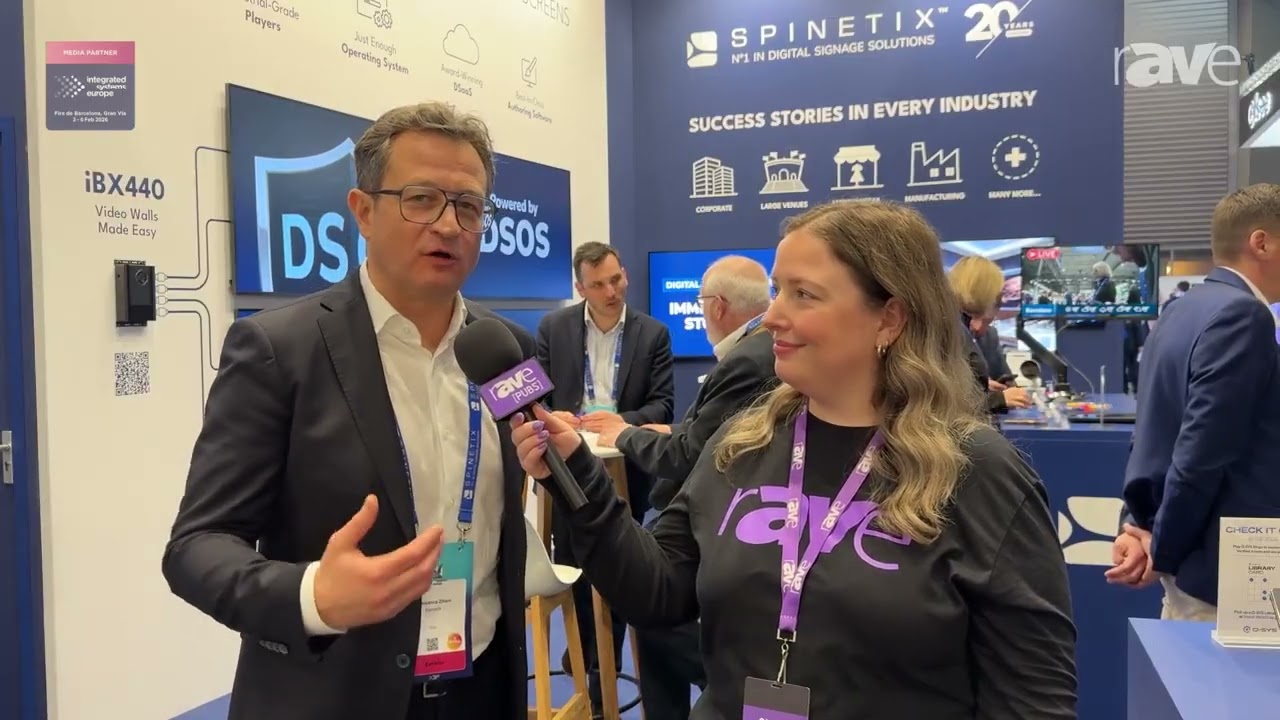 ISE 2026: Steph Beckett and SpinetiX&rsquo;s Francesco Ziliani Talk Celebrating 20 Years, DSaaS Strategy