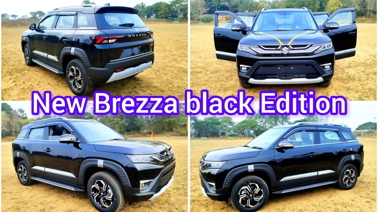 New brezza black with genuine accessories