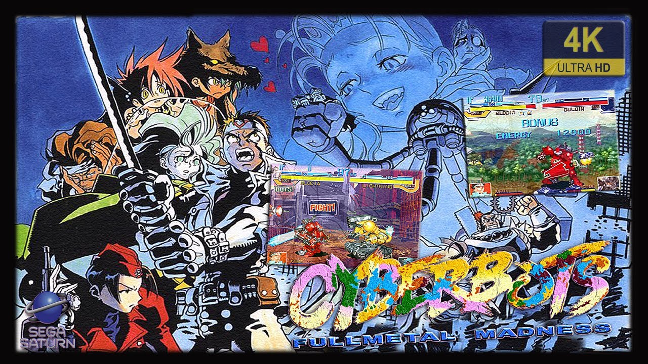 Cyberbots: Full Metal Madness (JP) | 4K60ᶠᵖˢ | Longplay (Sega Saturn)