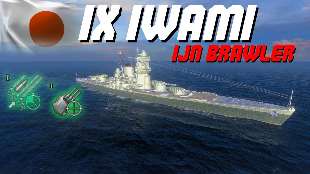 IX IWAMI, New IJN Battleship - A Japanese Brawler?