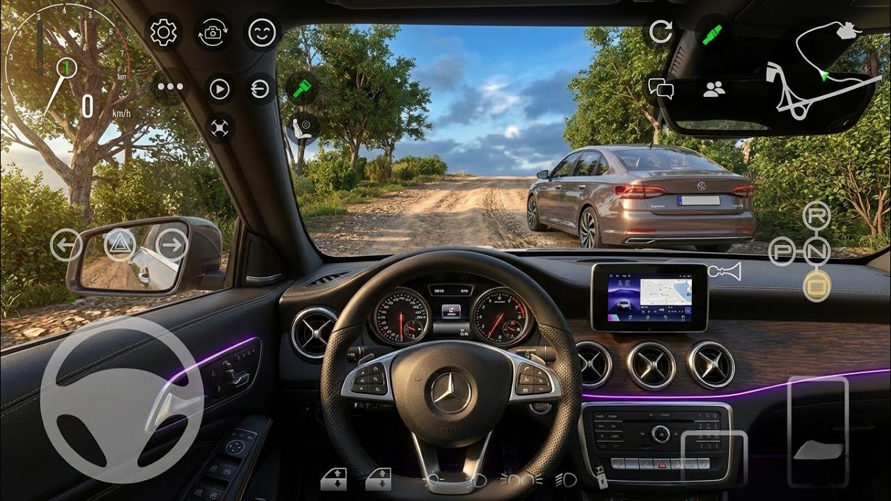 Custom Cars: Online Drive - Mercedes CLA &  Volkswagen Lavida POV Drive | New Update.