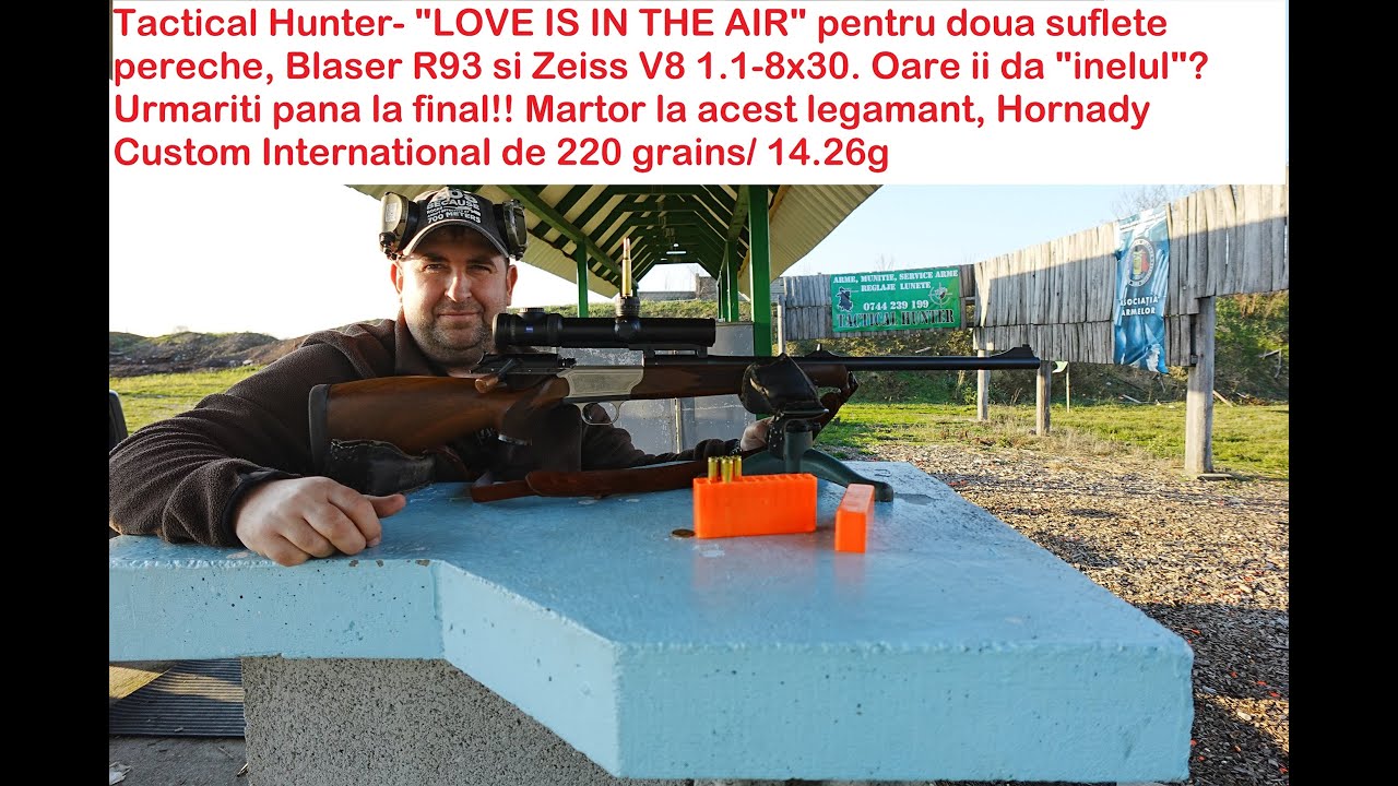 Tactical Hunter-  Blaser R93 cauta relatie cu un Zeiss V8 1.1-8x30