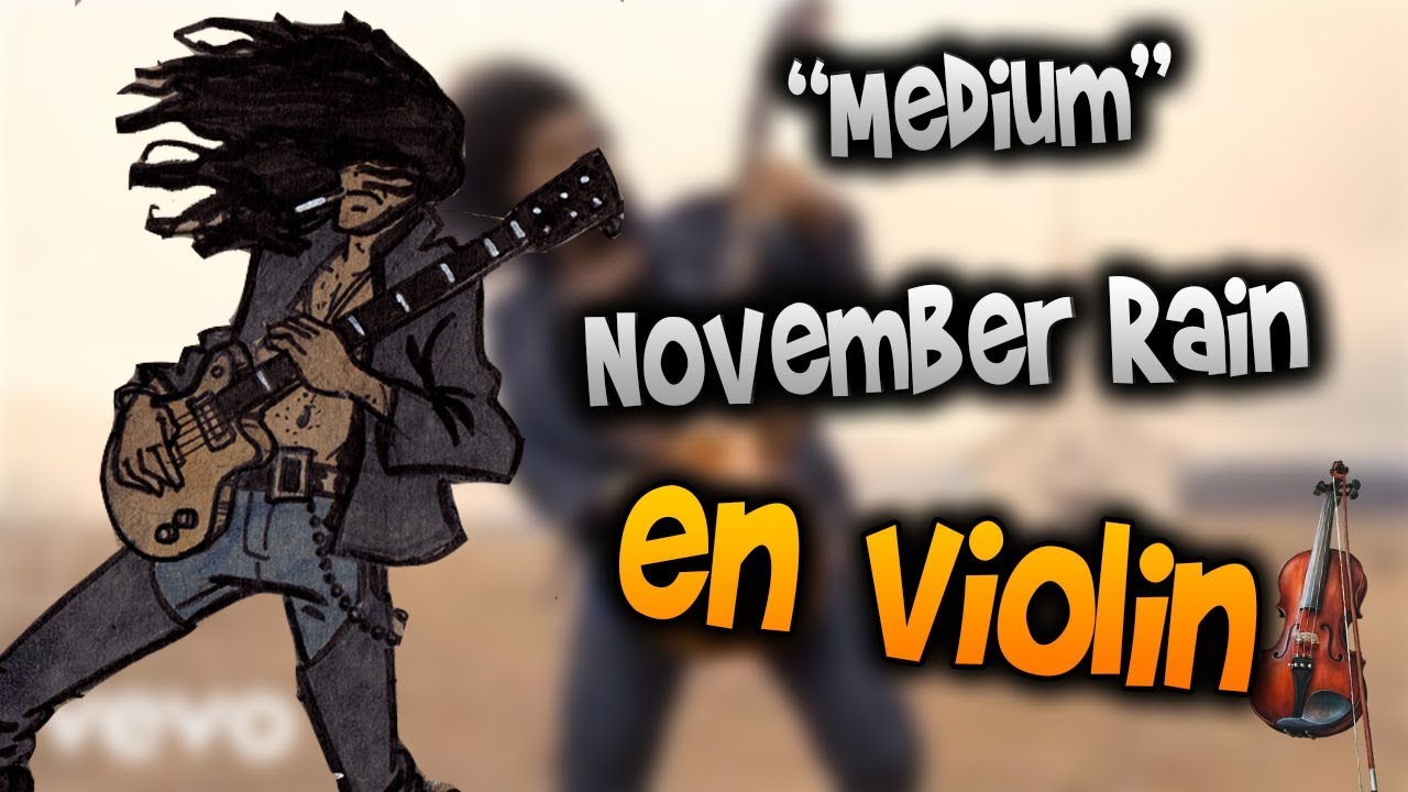 November Rain en Violín|tab,tutorial,partitura,como tocar|HD Tutorial