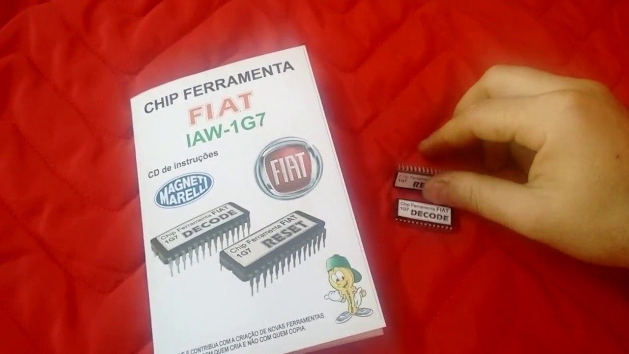 Kit CHIP Ferramenta FIAT Central Magneti Marelli - IAW-1G7