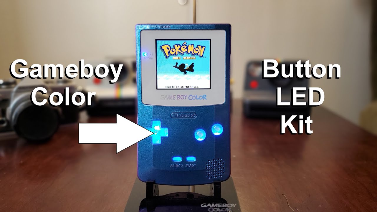 Backlit button Kit for Gameboy Color