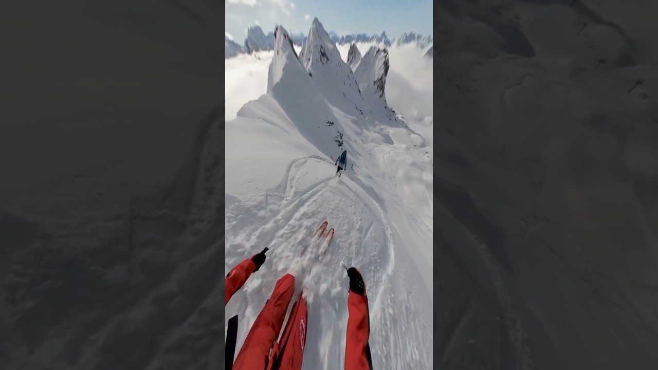 Extreme Skiing POV 
