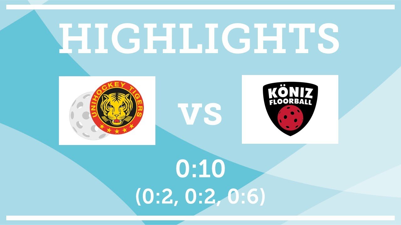 Highlights 4. TV-Spiel: Unihockey Tigers Langnau vs. Floorball Köniz