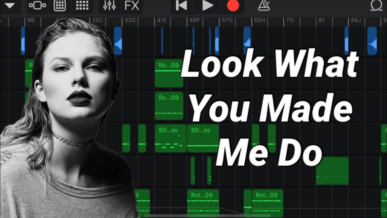 How to make LOOK WHAT YOU MADE ME DO on iPhone | Garageband Tutorial