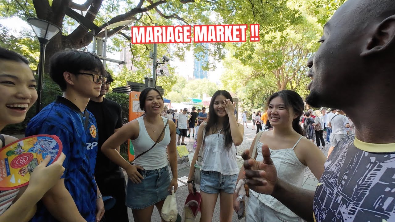 Insane First Experience at Shanghai Marriage Market This Happened 🇨🇳 (China)
