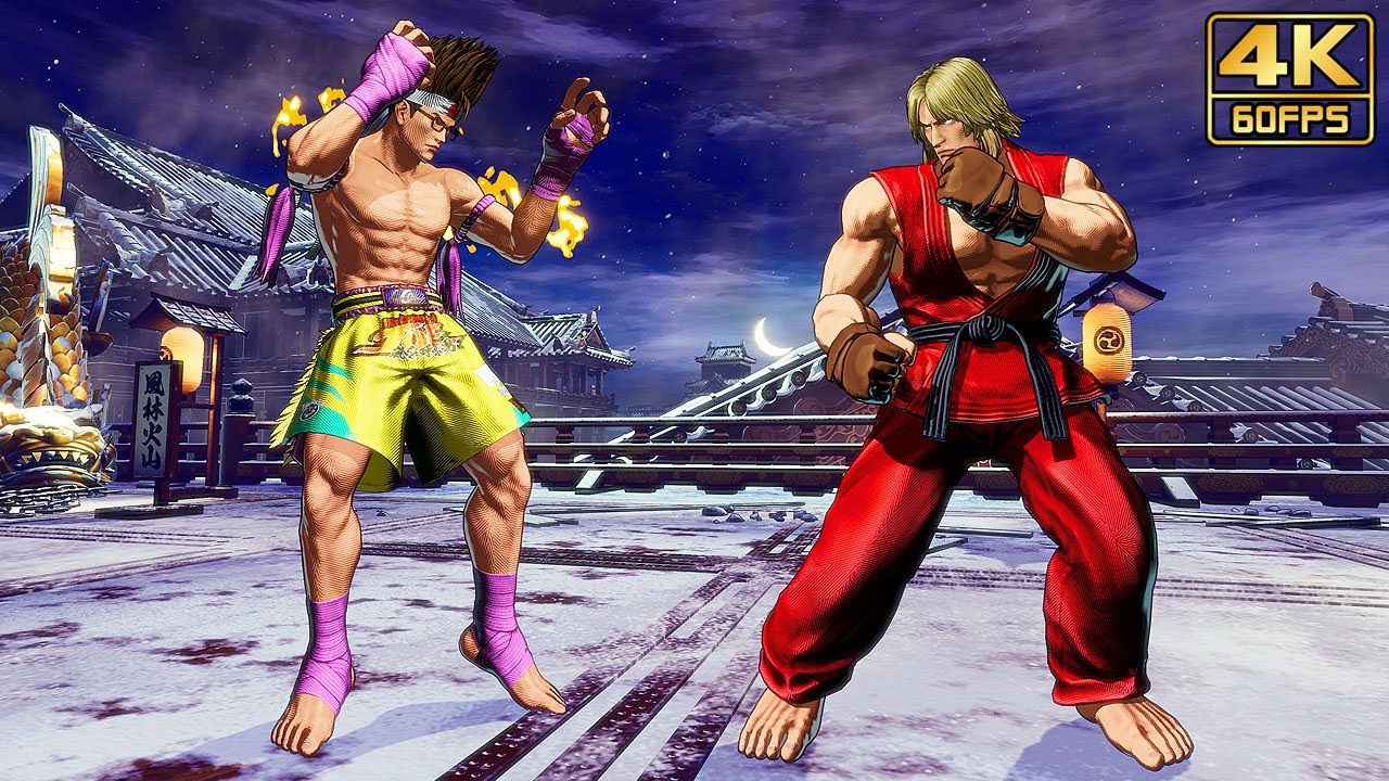 Fatal Fury: City of the Wolves - JOE HIGASHI vs KEN MASTERS Gameplay @ 4K 60ᶠᵖˢ ✔