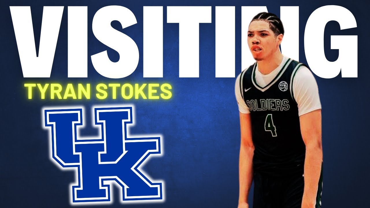Tyran Stokes Takes An Official Visit To Kentucky!